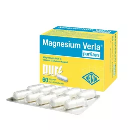 MAGNESIUM VERLA purKaps veganistische capsules voor oraal gebruik, 60 stuks
