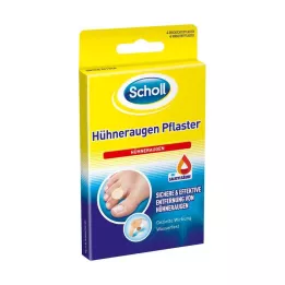 SCHOLL Likdoornpleisters, 4 stuks