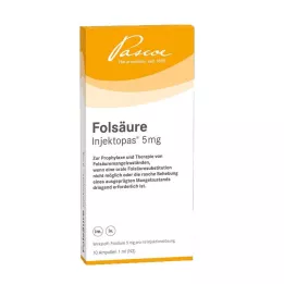 FOLSÄURE INJEKTOPAS 5 mg injectieoplossing, 10 stuks