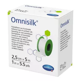 OMNISILK Geplaatste kunstmatige zijde 2,5 cmx5 m, 1 st