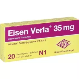 EISEN VERLA 35 mg bedekte tabletten, 20 st