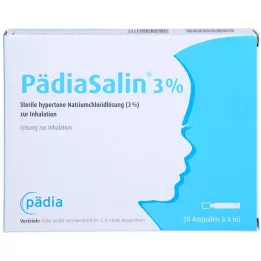 PÄDIASALIN 3% inhalatieampullen, 20 stuks