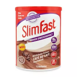 SLIM FAST Poeder Café au Lait, 438 g