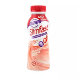 Slimvast Afgewerkt Drink Strawberry, 325 ml