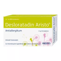 DESLORATADIN Aristo 5 mg filmomhulde tabletten, 20 stuks