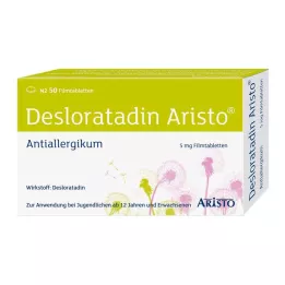 DESLORATADIN Aristo 5 mg film -gecoate tabletten, 50 st