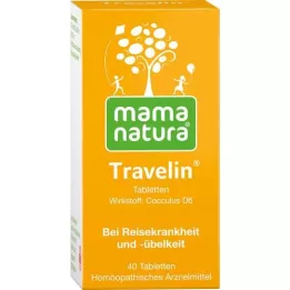 MAMA NATURA Travelin Travel Tablets, 40 st