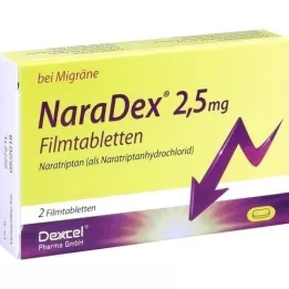 NARADEX 2,5 mg film -gecoate tabletten,st