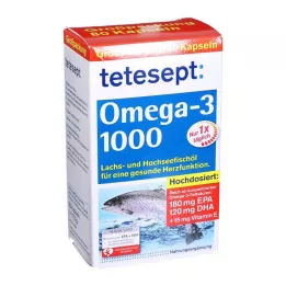 TETESEPT Omega-3 1000 capsules, 80 stuks