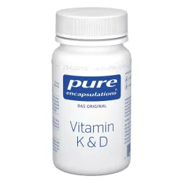 PURE ENCAPSULATIONS Vitamine K & D capsules, 60 stuks