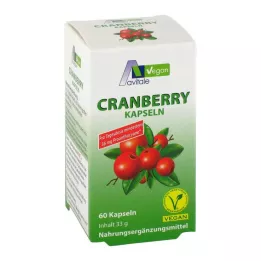 CRANBERRY VEGAN Capsules 400 mg, 60 stuks