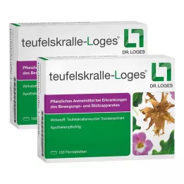 TEUFELSKRALLE-LOGES Filmomhulde tabletten, 200 stuks