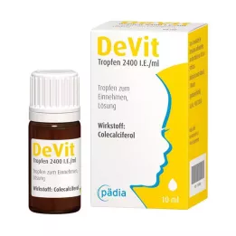 DEVIT Druppels 2400 IE/ml Orale druppels, 10 ml