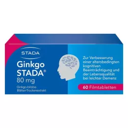 GINKGO STADA 80 mg film -gecoate tabletten, 60 st
