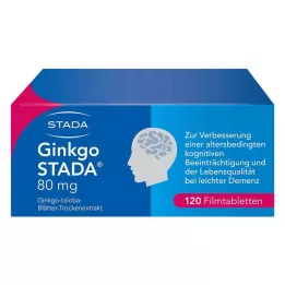 GINKGO STADA 80 mg film -gecoate tablets, 120 st