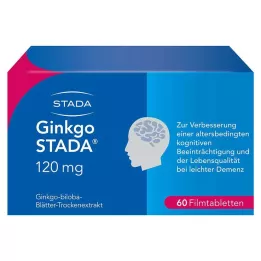 GINKGO STADA 120 mg filmomhulde tabletten, 60 stuks
