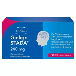 GINKGO STADA 240 mg film -gecoate tabletten, 30 st