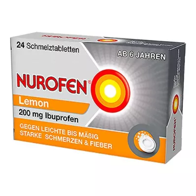 NUROFEN 200 mg citroen smelttabletten, 24 stuks