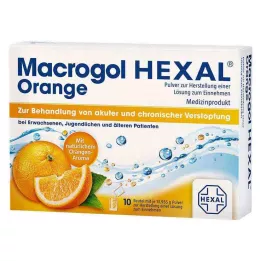 MACROGOL HEXAL Oranje Plv.z.Her.e.Lsg.z.Einn.Btl., 10 stuks