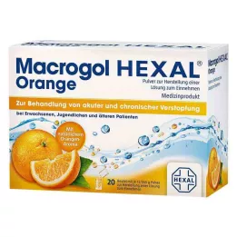 MACROGOL HEXAL Oranje Plv.z.Her.e.Lsg.z.Einn.Btl., 20 stuks