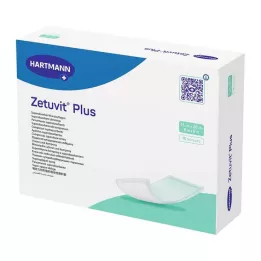 ZETUVIT plus extra -strong zuigkracht COMPR.STERIL 15X20 CM, 10 st