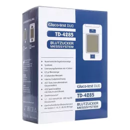 Gluco Test Duo Bloed Glucose Meter Starter Set MMOL / L, 1 st