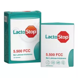 LACTOSTOP 5.500 FCC Tabletten klikdispenser, 120 stuks