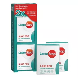 LACTOSTOP 5.500 FCC Tabletten Klikdispenser Dop.Pa., 2X120 St