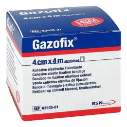 GAZOFIX Fixatieverband cohesief 4 cmx4 m, 1 st
