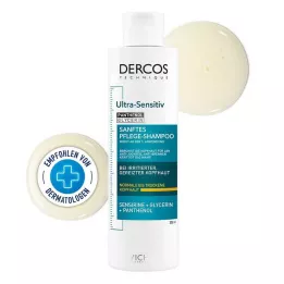 VICHY DERCOS ultra-gevoelige shampoo droge hoofdhuid, 200 ml