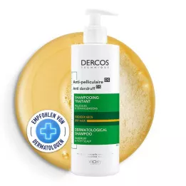 Vichy Dercos Anti-Dandruff Nursing Shampoo voor droog haar, 390 ml