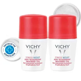 Vichy Deodorant Roll-on Stress Resist 72u (2x50 ml)