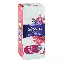 ALWAYS discrete incontinentie-inlegkruisjes, 28 stuks
