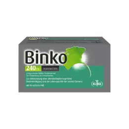 BINKO 240 mg filmomhulde tabletten, 60 stuks