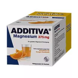 ADDITIVA Magnesium 375 mg zakjes, 60 stuks