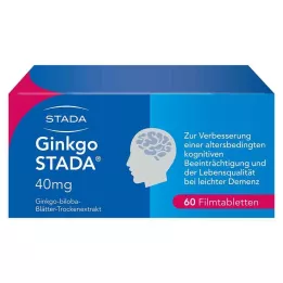 GINKGO STADA 40 mg film -gecoate tabletten, 60 st