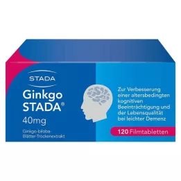 GINKGO STADA 40 mg filmomhulde tabletten, 120 stuks