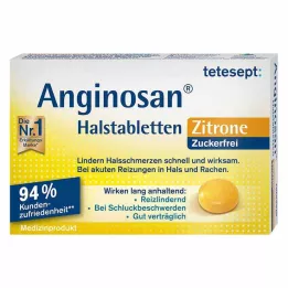 TETESEPT Anginosan keelpastilles suikervrij citroen, 20 stuks