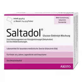 SALTADOL Elektrolytpoeder voor oraal gebruik, 12 stuks
