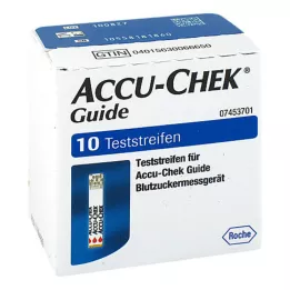 ACCU-CHEK Geleider teststrips, 1X10 stuks