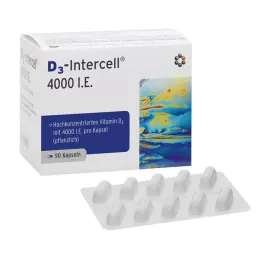D3-INTERCELL 4.000 IE capsules, 90 stuks