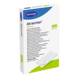 ATRAUMAN Siliconen steriele 5x7 cm kompressen, 10 stuks