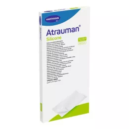 ATRAUMAN Siliconen steriele 10x20 cm kompressen, 10 stuks