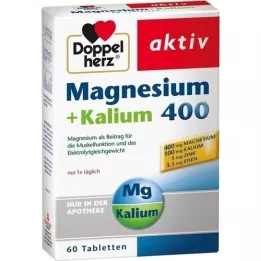 DOPPELHERZ Magnesium+kaliumtabletten, 60 st
