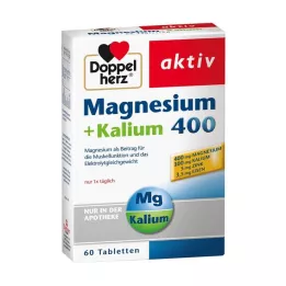 DOPPELHERZ Magnesium+Kalium Tabletten, 60 stuks