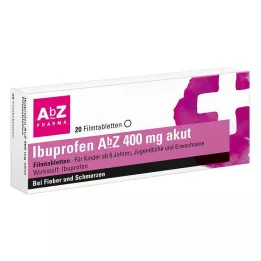 IBUPROFEN AbZ 400 mg acute filmomhulde tabletten, 20 stuks