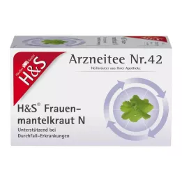 H&S Vrouwenmantelkruid N Filterzakken, 20X1.0 g