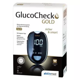 GLUCOCHECK GOLD Blutzucker Meer apparaatset Mg/DL, 1 st