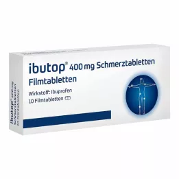 IBUTOP 400 mg pijnstillers filmomhulde tabletten, 10 stuks