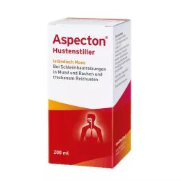 ASPECTON Hoestonderdrukkend IJslands Mossap, 200 ml